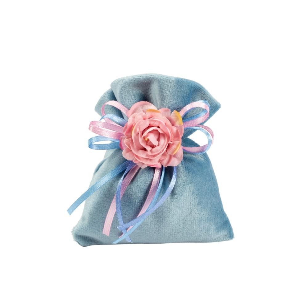 SACCHETTO MINI VELLUTO CM8X11H CARTA DA ZUCCHERO